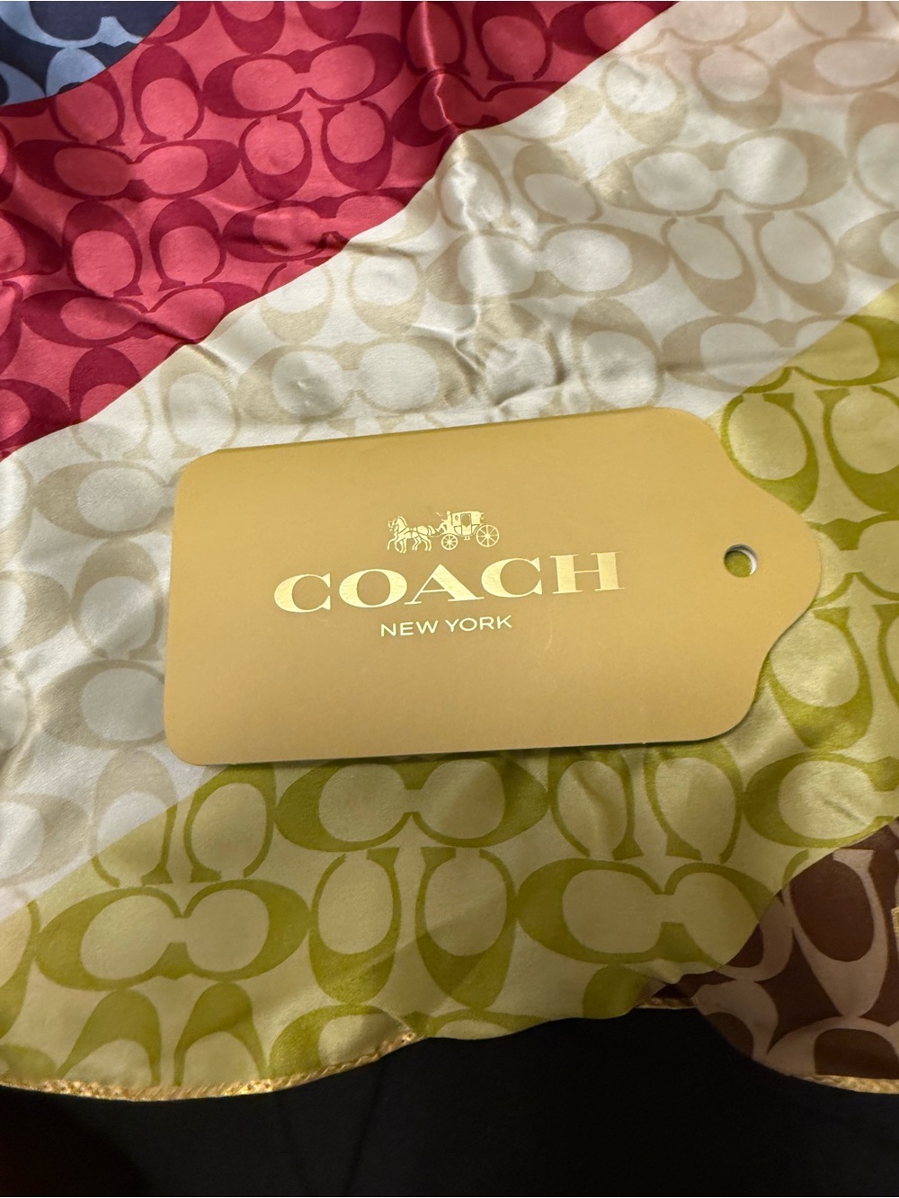 Coach New York Stationery Authentic Set – Sticky Notes, Page Flags & Note Pad